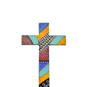 NEW Kenyan Soapstone Wall Cross